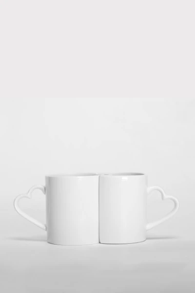 Couple of Heart-Shaped Mug — print-on-demand product photo