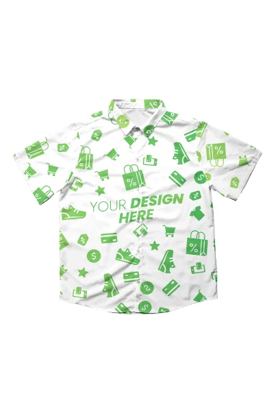 Button Down Shirt (AOP) — print-on-demand product photo
