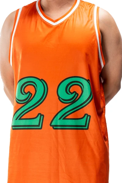 V-Neck Sleeveless Jersey Tank Top — print-on-demand product photo