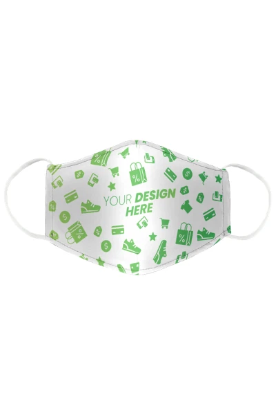 All Over Print Face Mask — print-on-demand product photo