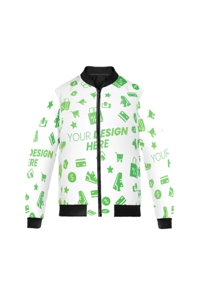 AOP Quilt Bomber Jacket — print-on-demand product photo